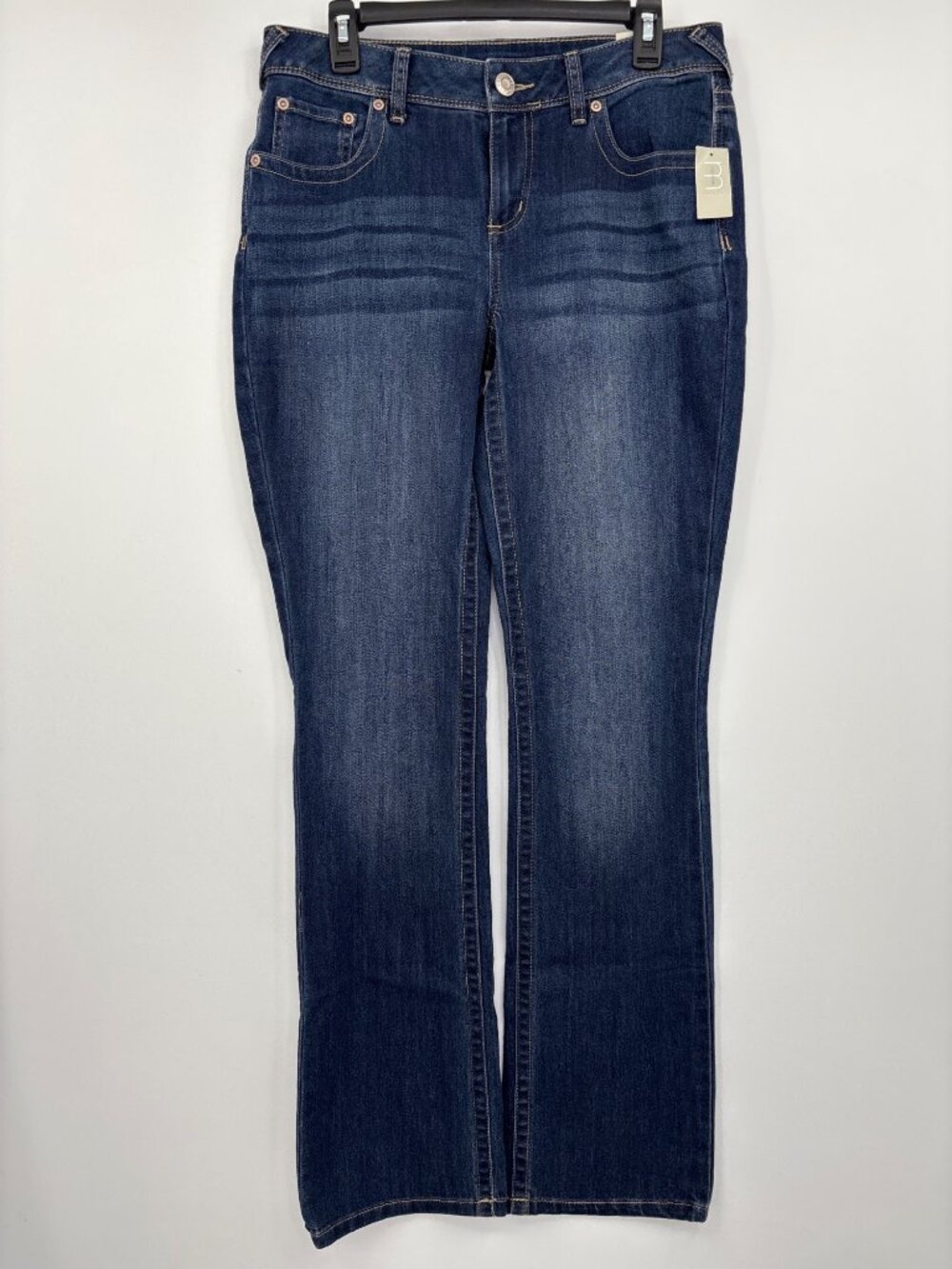 Maurices Women's Boot Cut Jeans - Dark Blue Wash